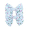2019 Lovely Baby Girls Print Flower Bohemian Style Bow BB Hair Clips Headwear Children Cute Cotton Hairpins Hair Accessories AExp