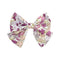 2019 Lovely Baby Girls Print Flower Bohemian Style Bow BB Hair Clips Headwear Children Cute Cotton Hairpins Hair Accessories AExp