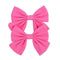 2019 Lovely Baby Girls Print Flower Bohemian Style Bow BB Hair Clips Headwear Children Cute Cotton Hairpins Hair Accessories AExp
