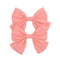 2019 Lovely Baby Girls Print Flower Bohemian Style Bow BB Hair Clips Headwear Children Cute Cotton Hairpins Hair Accessories AExp