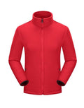 2019 New Arrival Autumn Winter Women Fleece Sweatshirts Long Sleeve Running Style Solid Color Warm Coat Female Zip up Clothes JadeMoghul Inc. 