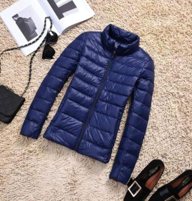 2019 New Brand 90% White Duck Down Jacket Women Autumn Winter Warm Coat Lady Ultralight Duck Down Jacket Female Windproof Parka AExp