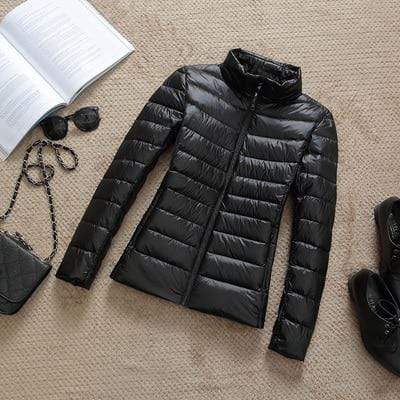 2019 New Brand 90% White Duck Down Jacket Women Autumn Winter Warm Coat Lady Ultralight Duck Down Jacket Female Windproof Parka AExp
