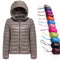 2019 New Brand 90% White Duck Down Jacket Women Autumn Winter Warm Coat Lady Ultralight Duck Down Jacket Female Windproof Parka AExp