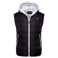 2019 New Giraffe Brand Winter Jacket Men Hoodied Vest Men Zipper Mens Jacket Sleeveless Casual Winter Waistcoat Men AExp