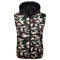 2019 New Giraffe Brand Winter Jacket Men Hoodied Vest Men Zipper Mens Jacket Sleeveless Casual Winter Waistcoat Men AExp