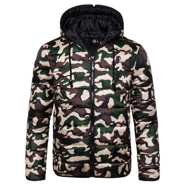 2019 New Waterproof Winter Jacket Men Hoodied Parka Men Warm Winter Coat Men Thicken Zipper Camouflage Mens Jackets JadeMoghul Inc. 