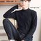 2019 Winter New Men's Turtleneck Sweaters Black Sexy Brand Knitted Pullovers Men Solid Color Casual Male Sweater Autumn Knitwear AExp