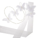Women Natural Style Unique Butterfly Pattern Wide Ribbon Hairband