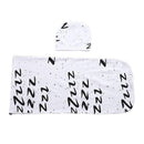 2 Pcs Set Infant Muslin Simple Printed Sleep Bag Swaddle Wrap With Hat