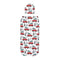 2 Pcs Set Infant Red Car Printed Muslin Swaddle Wrap And Hat