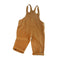 Kids Cotton Solid Color Loose Overalls