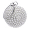 Good Quality Women Colored Imitation Pearl Ball Shape Evening Handle Bag