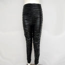 Modern Lady Fashion Solid Color PU Skinny Pants