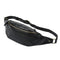 Good Quality PU Leather Men Solid Color Leisure Waistpack