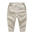 Boys Cotton Candy Color Soft Elastic Waist Pants