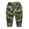 Boys Cotton Camouflage Printed Elastic Waist Pants