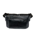 Men Casual Style Fashion Small Size Solid Color PU Waistpack