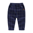 Fashionable Boys Cotton Plaid Printed Pants