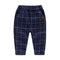 Fashionable Boys Cotton Plaid Printed Pants