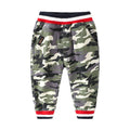 Casual Boys Cotton Patchwork Camouflage Printed Pants