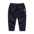 Boys Casual Cotton Elastic Waist Pants