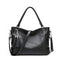 Fashion Solid Color Cow Leather Women Elegant Commute Shoulder Bag
