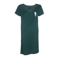 Maternity Short Sleeves Solid Color Loose Breastfeeding Dress