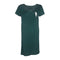 Maternity Short Sleeves Solid Color Loose Breastfeeding Dress