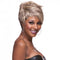 Fashion Women Unisex Style Short Length Blond Hair Wig