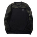 Men Casual Patchwork Camouflage Printed Round Neck Sweatshirts