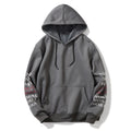 Men Letter Printed Simple Style Hoodies