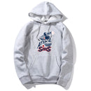 Men Casual Printed Long Sleeves Hoodies