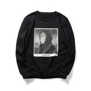 Men Fencing Printed Round Neck Sweatshirts