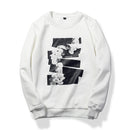 Men Printed Long Sleeves Round Neck Tops