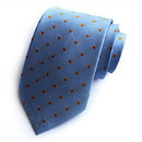 Fashion Bright Color 8cm Polyester Tie Little Dot Pattern Gift Set