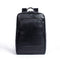 Men High Quality Solid Color Unisex Genuine Leather Backpack