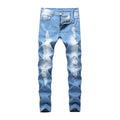 High Street Men Slim Fit Ripped Jeans