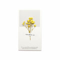 10 Pcs Dry Flower Design Birthday Festival Greeting Cards