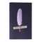10 Pcs Feather Design Festival Wishes Greeting Cards