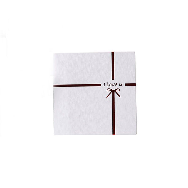 10 Pcs Bowknot Printed Festival Party Wishes Greeting Cards