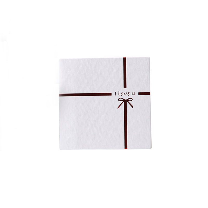 10 Pcs Bowknot Printed Festival Party Wishes Greeting Cards