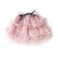 Girls Bowknot Design Lace Tutu Skirts