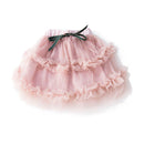 Girls Bowknot Design Lace Tutu Skirts