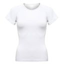 Fashion Simple Round Neck Solid Color Short-sleeve Pattern Sports T-shirt