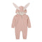 Cute Baby Cotton Bunny Pattern Long Sleeves Jumpsuit