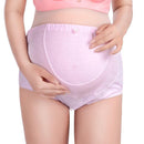 Pregnant Solid Color Soft Adjustable Belly Support Underwear