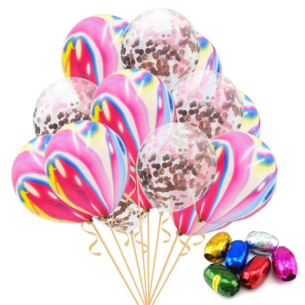 16 Pcs Latex Balloons Set Wedding Party Supply