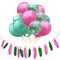 16 Pcs Latex Balloons Banner Set Wedding Party Supplies