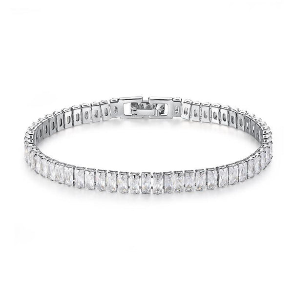 Women Fashion Simple Design Top Grade Zircon Bracelet